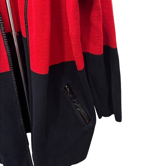 Charter Club Red and Black Warm,‎ Classy Sweater Cardigan - Picture 10 of 11
